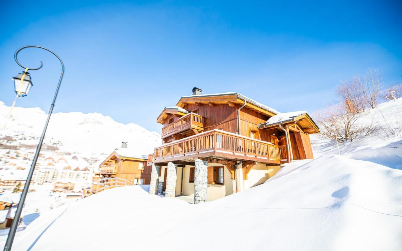 Parc Madeleine - Chalets Saint-Francois-Longchamp Luaran gambar