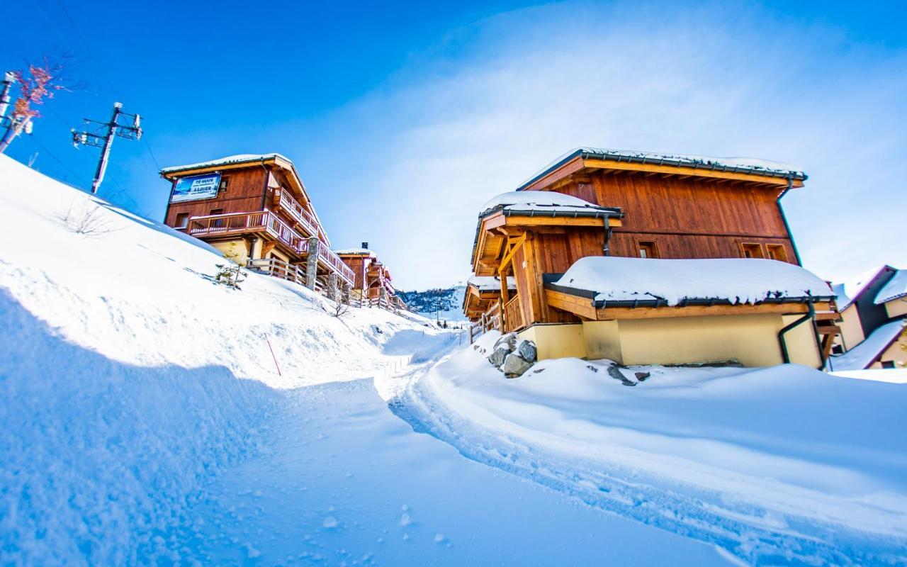 Parc Madeleine - Chalets Saint-Francois-Longchamp Luaran gambar