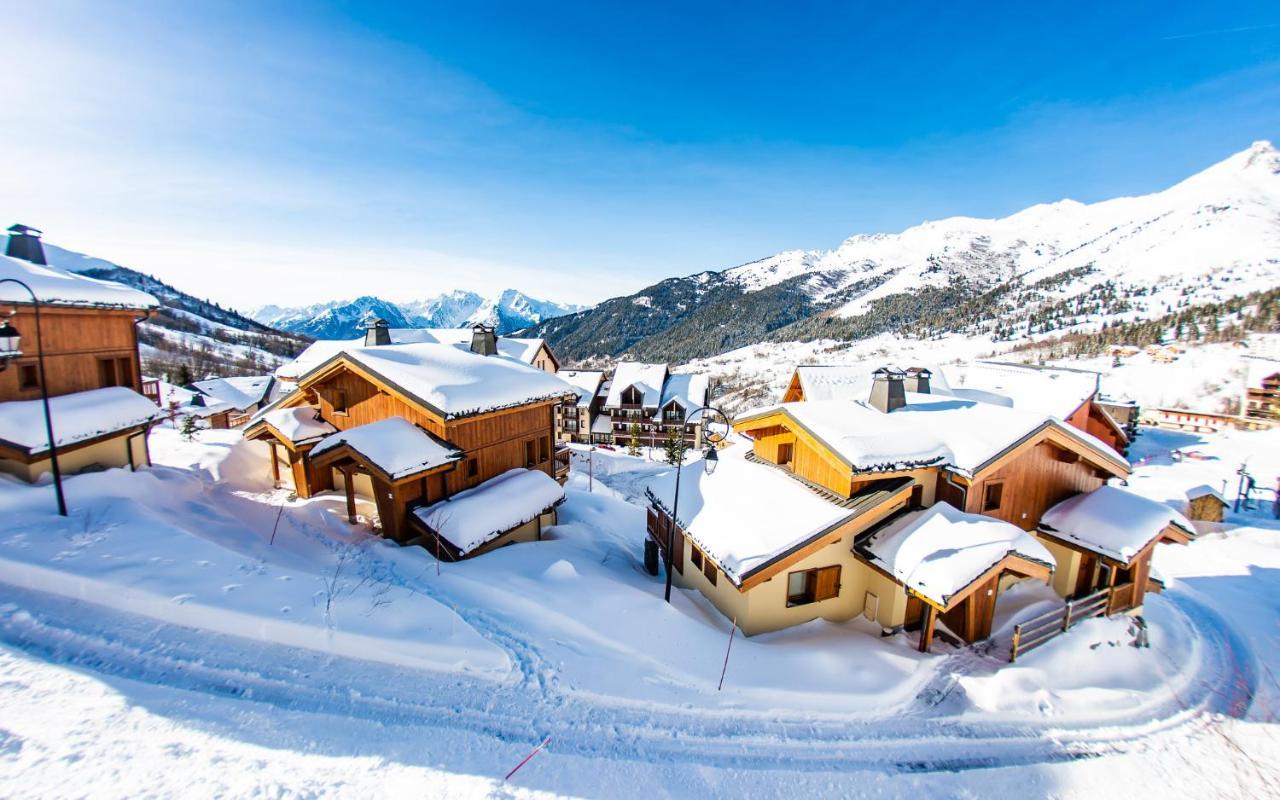 Parc Madeleine - Chalets Saint-Francois-Longchamp Luaran gambar